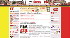 Desktop Screenshot of airesdecordoba.com